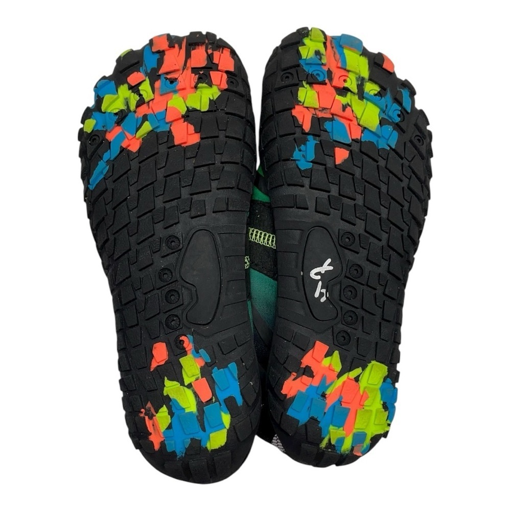 UBFEN Kids Green Black Water Shoes Size EUR 36 Aqua Beach Swim Slip-On big kid 5 - Picture 7 of 10